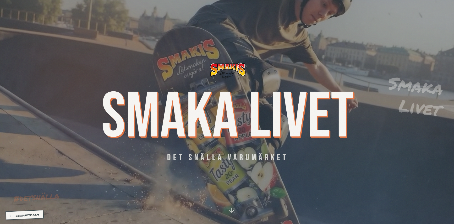 Smakis konceptrebrand — live preview